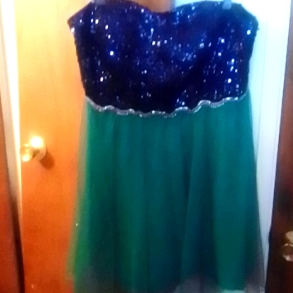 Deb strapless dress size 20